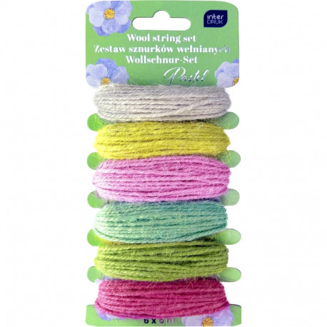 Pakkenöör komplekt Pastel 6x5m Interdruk