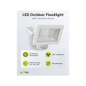 Goobay LED Outdoor Floodlight, 50 W, with Motion Sensor