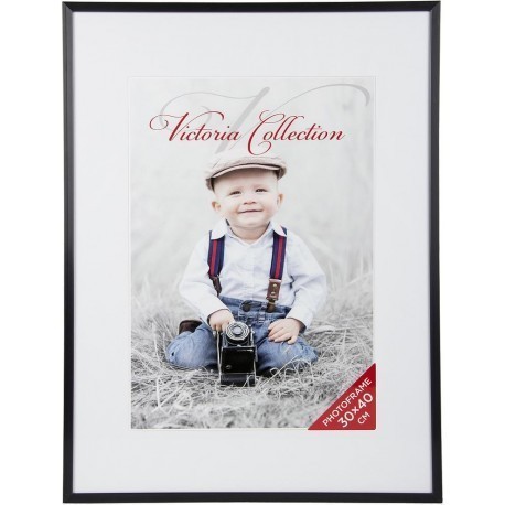 Photo frame Aluminium 30x40, black matte