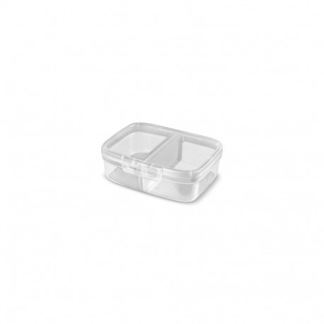 Partikas uzglabasanas trauks taisnsturveida ar sadalitaju 3 3L Snap Box caurspidigs 3253924845623