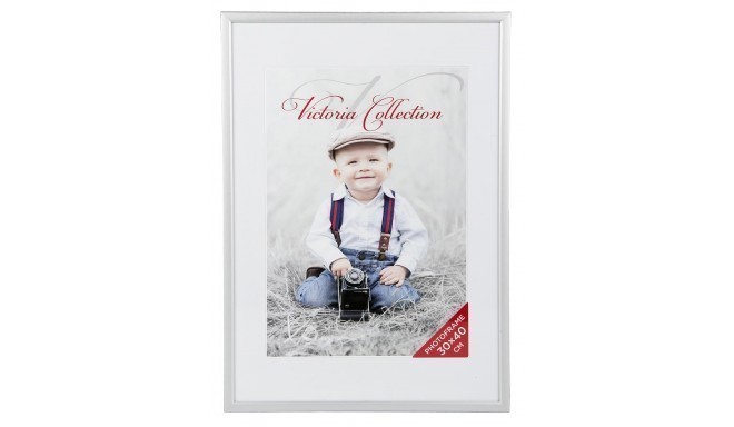 Photo frame Aluminium 30x40, silver matte