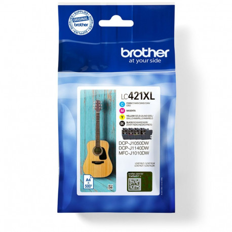 Tinte Brother LC-421XLVAL Value Pack