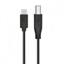 Cable USB CM-BM 1.8m black for printers