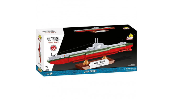 The input refers to the COBI 4808 ORP Orzeł (Eagle) building block set.
Here are th