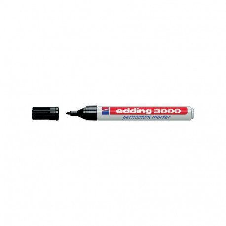 Writing Instrument Edding 3000 Permanent Marker Black