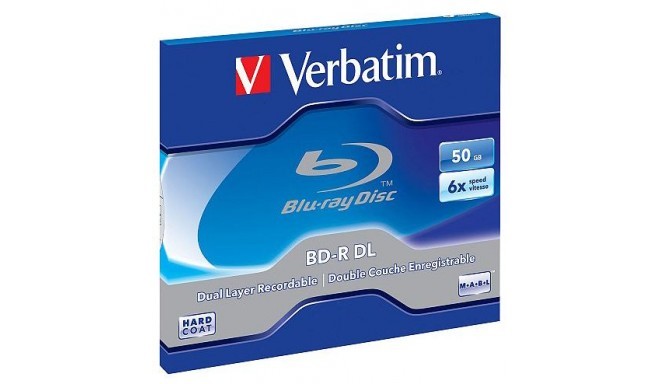 Verbatim BD-R DL 50GB 6x Jewel kastītē