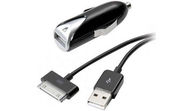 Vivanco autolaadija USB/Apple (30332)