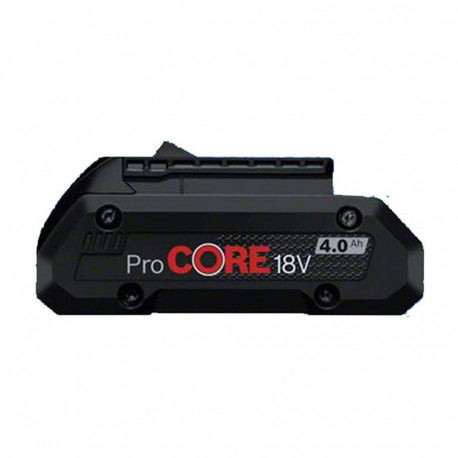 Bosch ProCORE18V 4.0 Ah Professional, rechargeable battery (black)