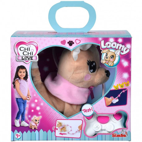 ChiChi LOVE Loomy - Chihuahua ChiChi (beige/rosa, 20 cm)