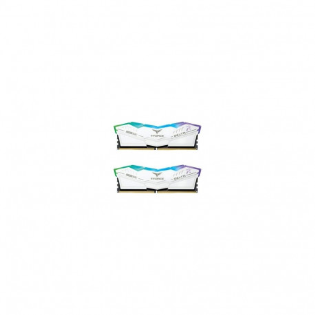 Team Group DDR5 - 32 GB -6000 - CL - 38 Kit, RAM (white, FF4D532G6000HC38ADC01, Delta RGB)