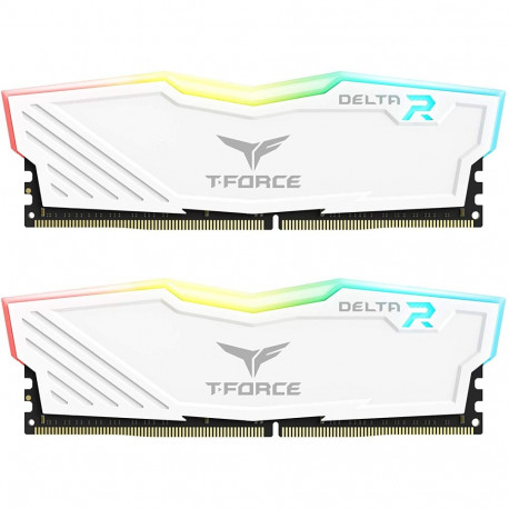 DIMM TF4D416G3600HC18JDC01 16GB DDR4-3600 (2x8GB) Delta RGB INTEL XMP, valge