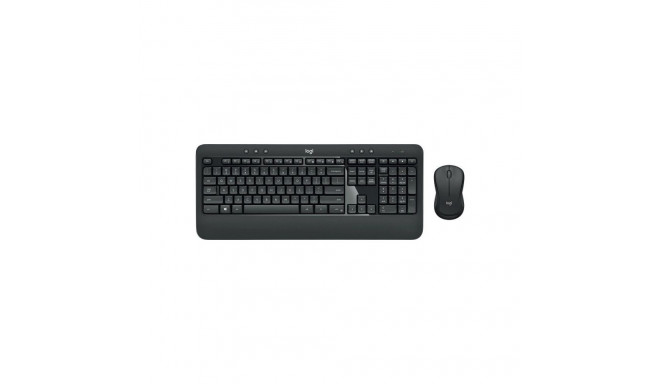 klaviatuuri ja hiire komplekt MK540 Advanced DE-klahvistik 2,4-GHz-Unifying Windowsi jaoks PC- ja sü