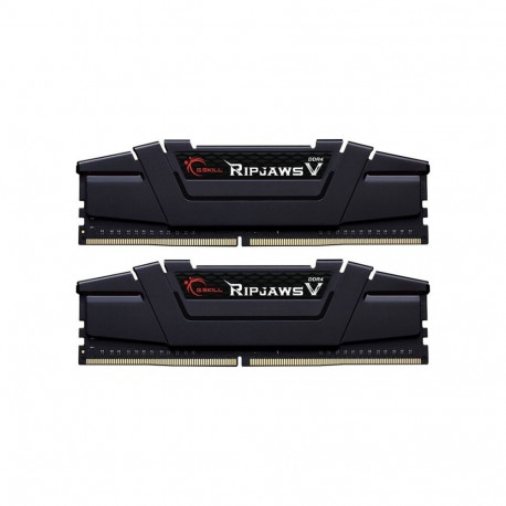DIMM 64 GB DDR4-2666 (2x 32 GB) Dual-Kit (schwarz, F4-2666C19D-64GVK, Ripjaws V, INTEL XMP)