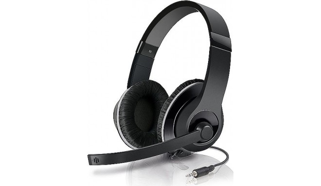 Speedlink headset Aux SL8755-BKSV, black/silver