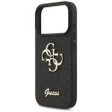 Guess Fixed Glitter Big 4G case for iPhone 17 Pro - black