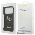 Guess Fixed Glitter Big 4G case for iPhone 17 Pro - black