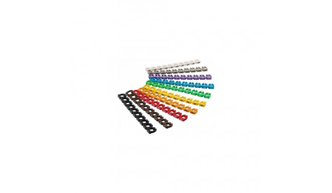 Goobay 72515 cable marker Multicolour PVC 100 pc(s)