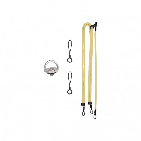 Sunnylife GS022 multifunctional neck strap for Pocket 3 (yellow)