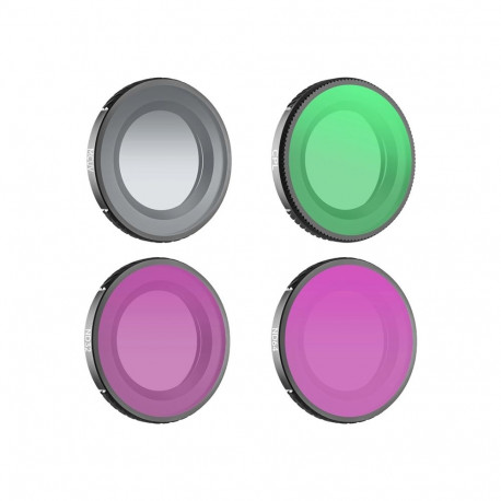 Set of 4 Sunnylife MCUV + CPL + ND32 + ND64 filters for Osmo Nano