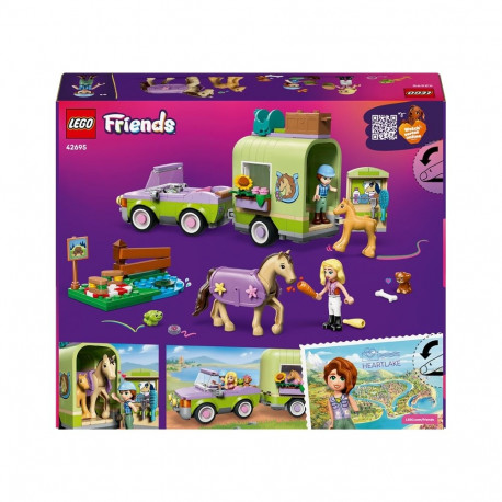 LEGO hobune ja varss haagis 42695