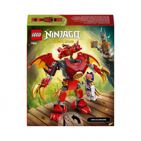 CONSTR LEGO KAI DRAGON BATTLE PACK 71851