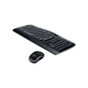 LOGITECH Wireless Combo MK330 Keyboard and mouse set wireless 2.4 GHz International black (US)
