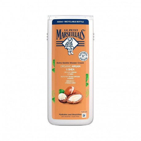 Le Petit Marseillais Extra Gentle Shower Cream (Organic Argan and Shea Butter) 400 ml