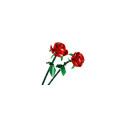 Bricks Botanicals 40460 Roses