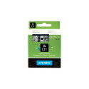 Label Tape - Dymo 53710 65x30mm Durable Polyester Clear Black