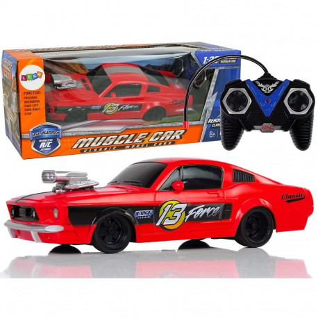 Zdalnie Sterowane sportauto 1:20 punane pult