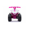 Quad TR1805 valge-roosa akuga