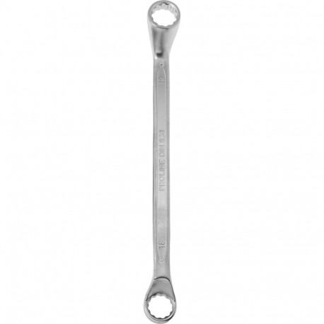 Klucz oczkowy odgięty 18*19, din 838, cv, proline