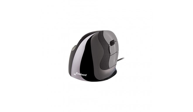 VerticalMouse D (schwarz/silber, Small, RH)