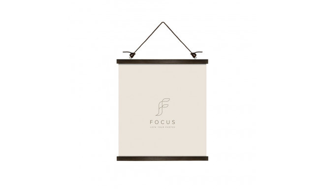 Focus Poster Hanger Magnetic Walnut 41cm