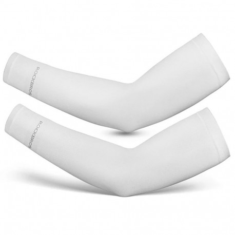 Rockbros Rockbros XT9002W cycling sleeves - white (2 pcs.)