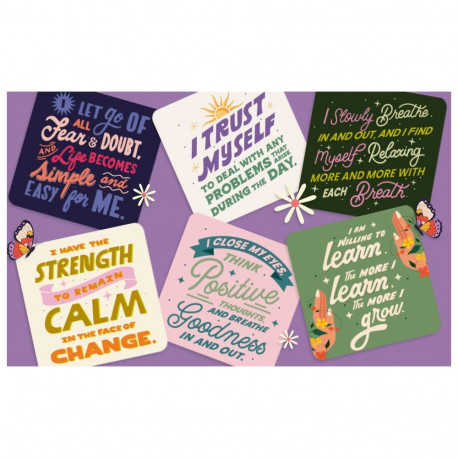 Affirmation Cards - Hay House Affirmations for a Stress-Free Life 12 Cards