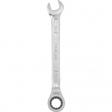 Klucz oczkowo-płaski z grzechotką, crv, 14mm, proline