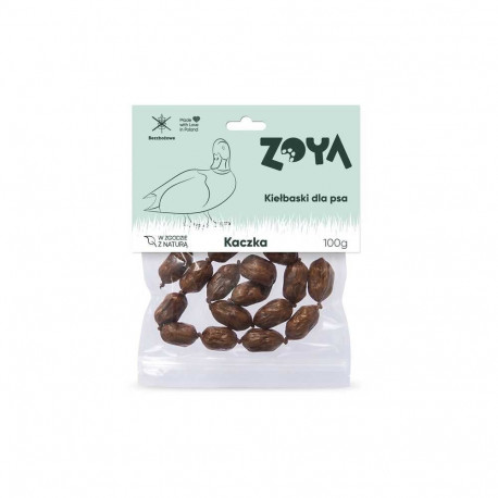 ZOYA Duck sausages - dog treat - 100g