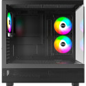 Montech XR, Tower Case (Black, Tempered Glass x 2)