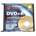 DVD+R Platinet 4.7GB Lightscribe 16x Slim