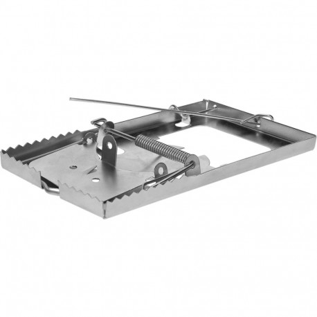 Mouse trap - metal BIOOGROD 730401, 16.6x2.46x8.99 cm, 0.103 kg