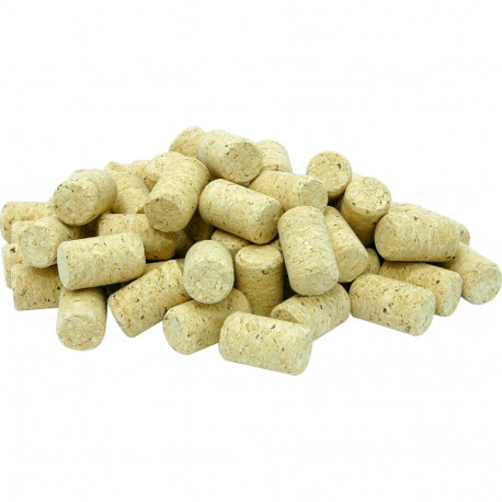 Natural Agglomerated Straight Cork BROWIN 650320 Ø22/38mm, 20pcs.
