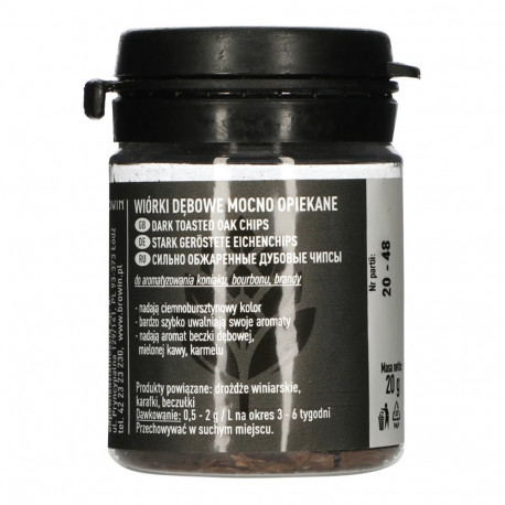Browin Tamme puidust laastud MODEL 405020, 20 g, aroom: konjak, burboon, brändi