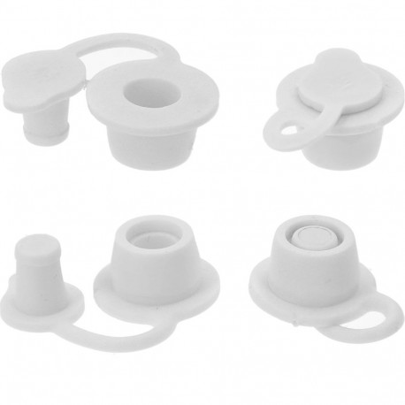 Universal fermentation stopper with cap, polypropylene BPA-free 3.8 × 3 × 1.2 cm 340503 Browin