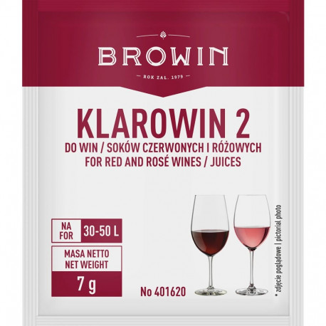 Klarowin 2 fining agent for red wines BROWIN 401620 7g