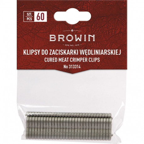 Browin 313314, 60 tk. rõngad tangidele, 1.7cm, 0.2cm, 0.7cm, 0.5g, metallist