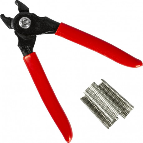 Browin 313313 klambrite tangid 60 rõngaga, roostevaba teras, 8cm, 2.5cm, 18cm