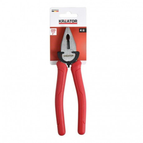 Combination pliers 200mm KREATOR KRTH60203, 205 mm, jaw depth 40 mm, working width 30 mm