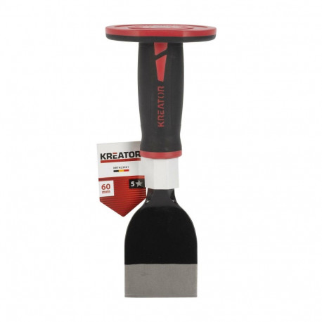 Bolster chisel 60mm KREATOR KRTH23901 60mm head width, 200mm length, hex shape