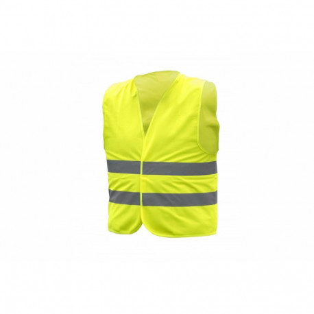 Hogert Kõrge nähtavuse vest HT5K231-L, 120g/m², 2 peegelduslinti, Velcro, EN 20471, CAT.II